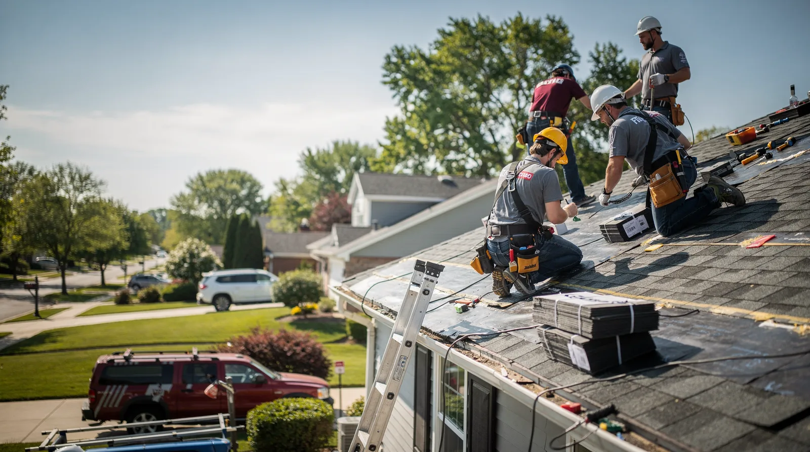 Roof Repair in Lebanon, IL around you